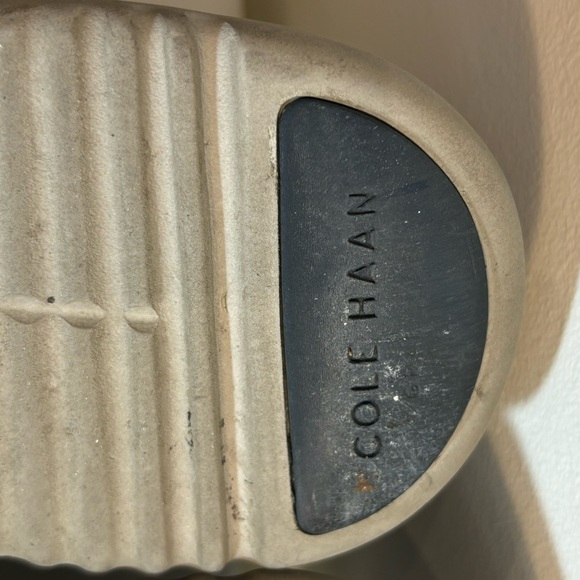 COLE HAAN Sz 7 Oxford Zero Grand Fabric Upper Lace Up Brogues Rubber Soles - Picture 11 of 11